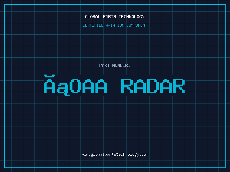 Aviation Part ñoaa radar