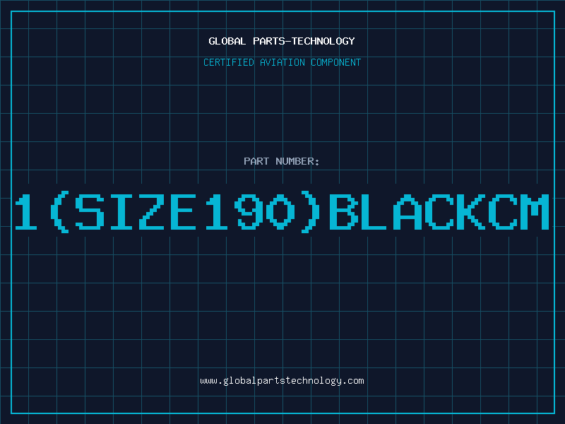 Aviation Part 1(SIZE190)BLACKCM