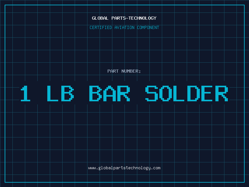 Aviation Part 1 LB BAR SOLDER