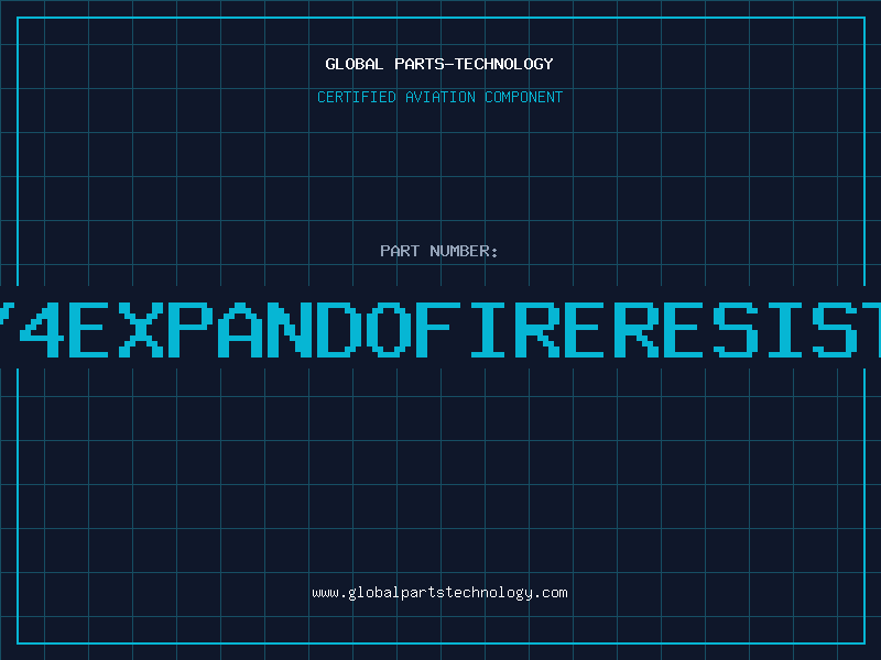 Aviation Part 1-1/4EXPANDOFIRERESISTANT