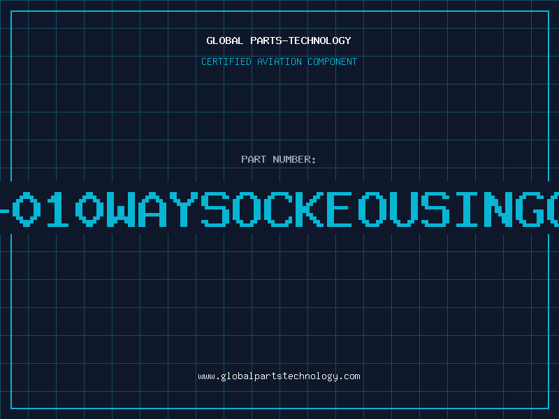 Aviation Part 1-281786-010WAYSOCKEOUSINGCONNECTOR