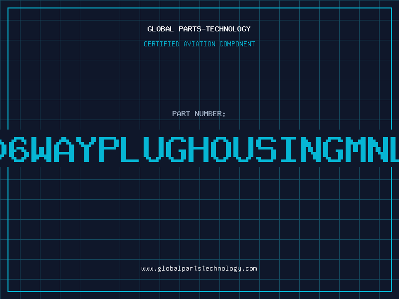 Aviation Part 1-480704-06WAYPLUGHOUSINGMNLCONNECTOR