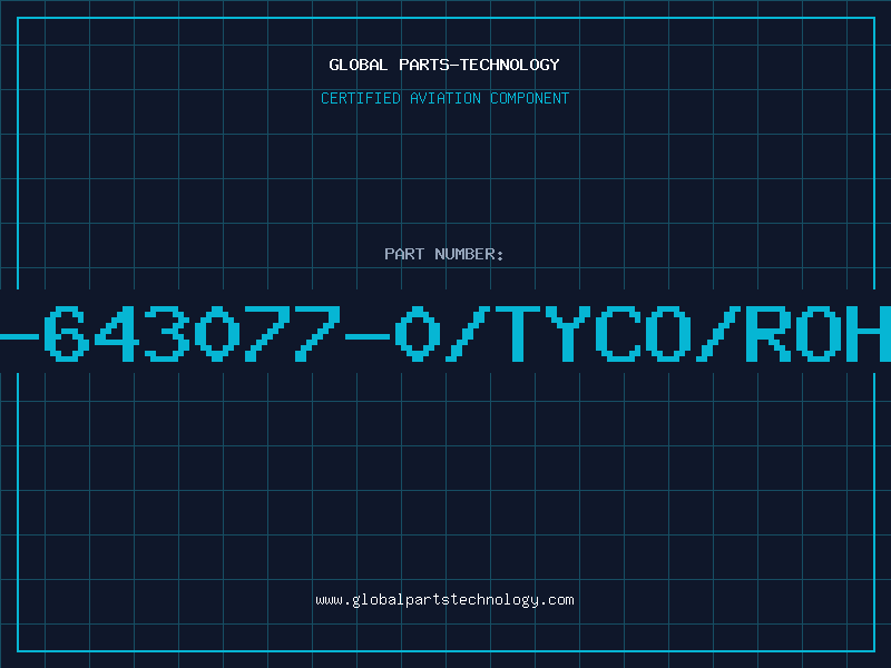 Aviation Part 1-643077-0/TYCO/ROHS