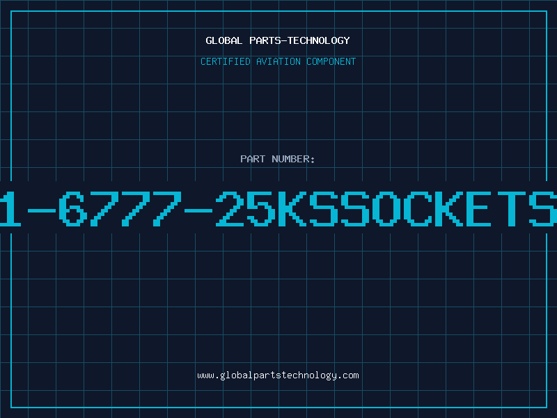 Aviation Part 1-6777-25KSSOCKETS