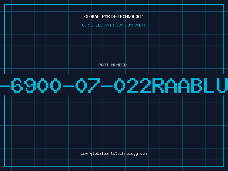 Aviation Part 1-6900-07-022RAABLUE