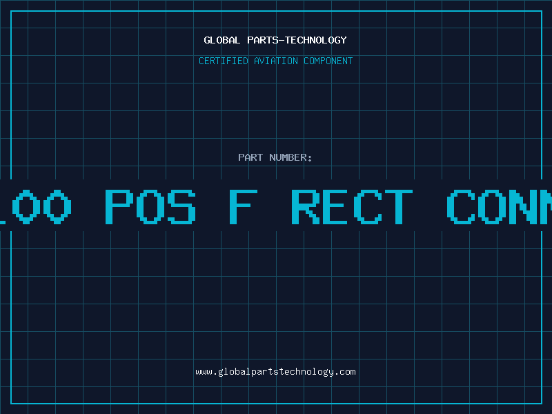 Aviation Part 100 POS F RECT CONN