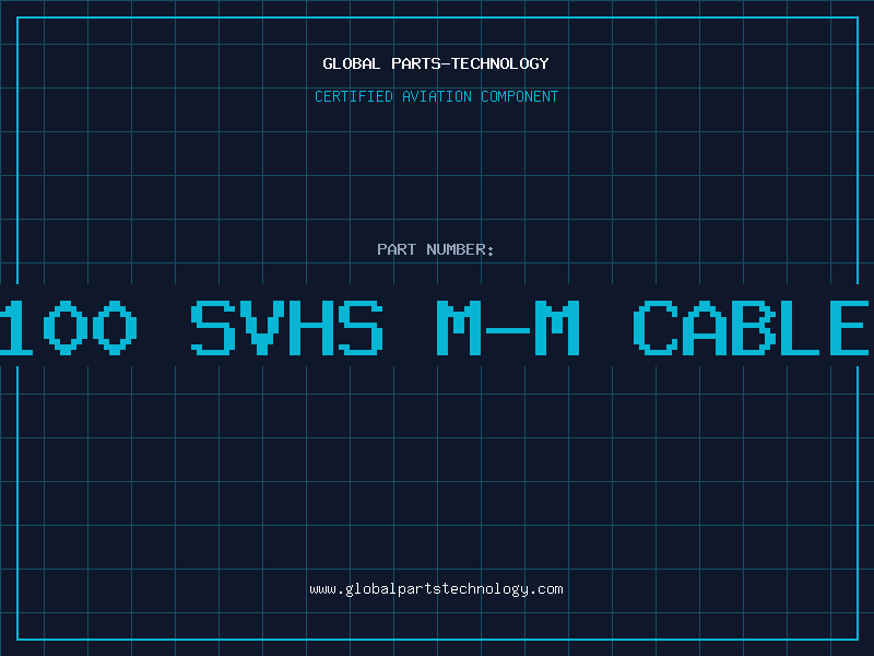Aviation Part 100 SVHS M-M Cable