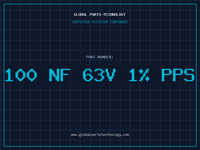 Aviation Part 100 nF 63V 1% PPS
