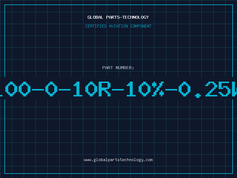 Aviation Part 100-0-10R-10%-0.25W