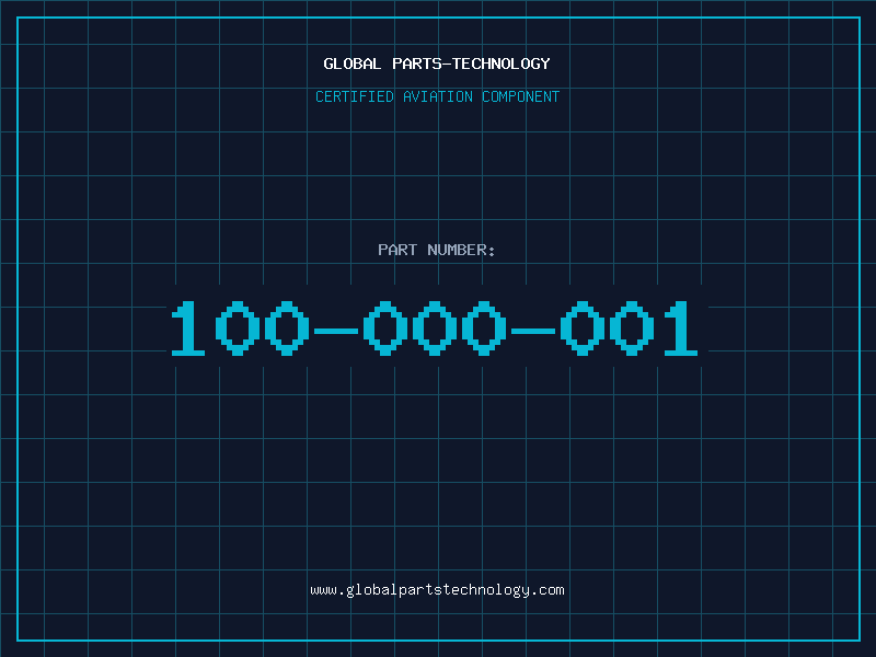 Aviation Part 100-000-001