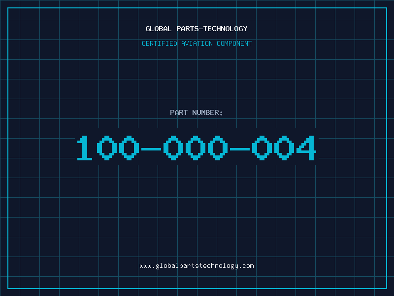 Aviation Part 100-000-004
