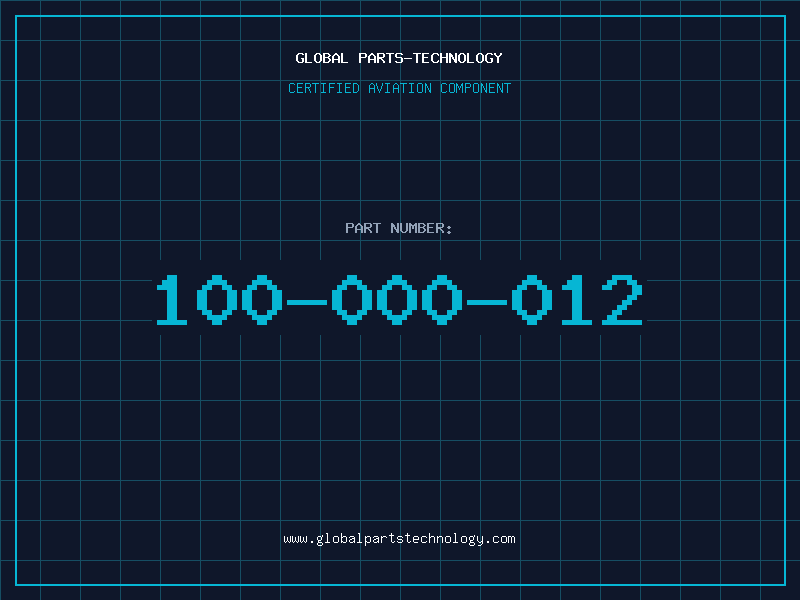 Aviation Part 100-000-012