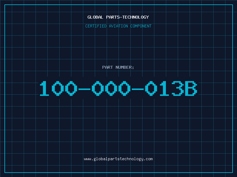 Aviation Part 100-000-013B
