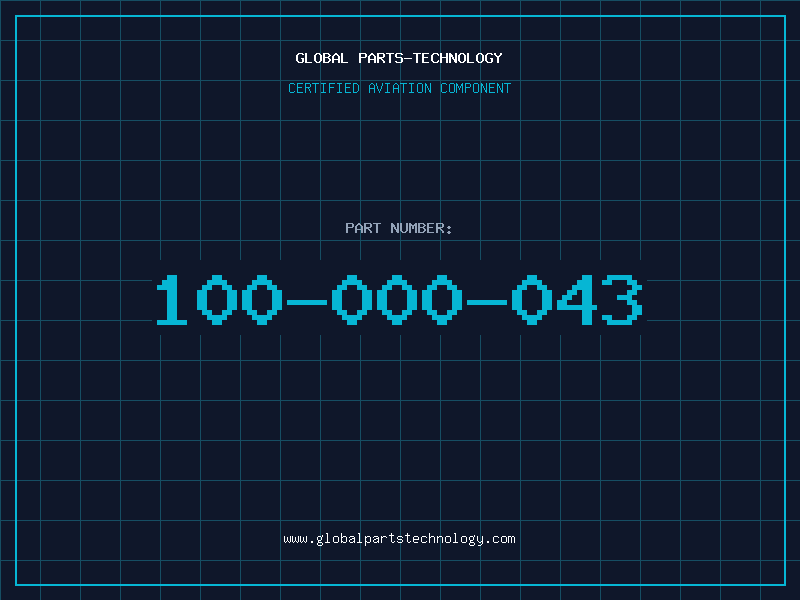 Aviation Part 100-000-043