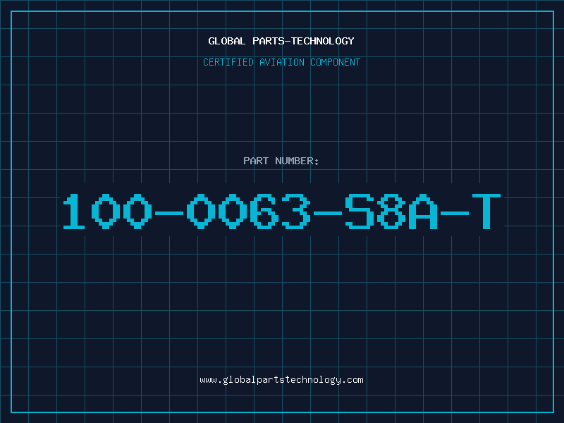 Aviation Part 100-0063-S8A-T