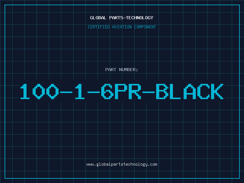 Aviation Part 100-1-6PR-BLACK