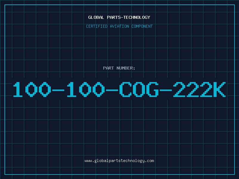 Aviation Part 100-100-COG-222K