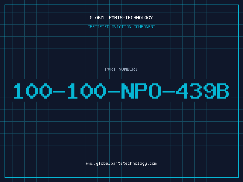 Aviation Part 100-100-NPO-439B