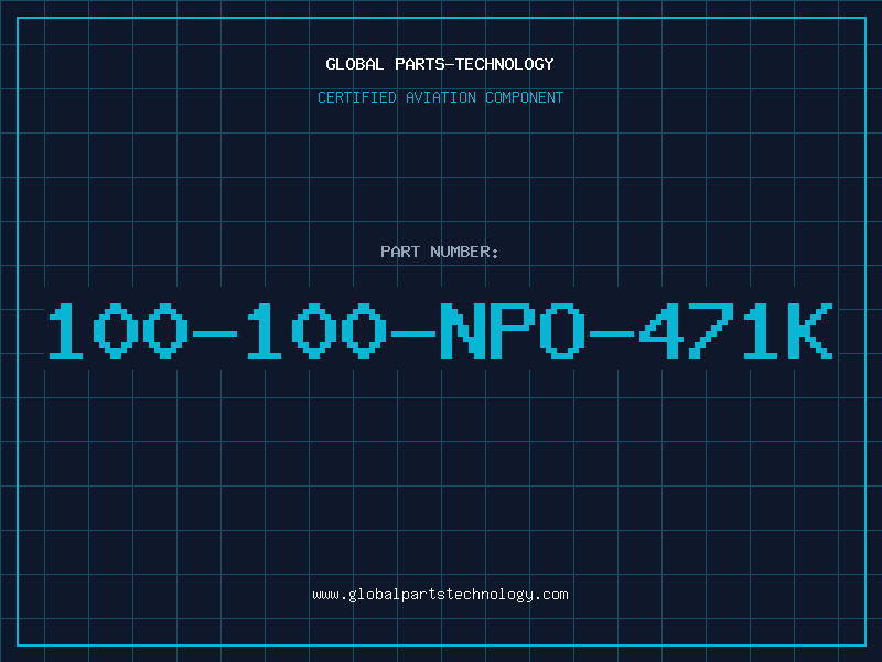 Aviation Part 100-100-NPO-471K