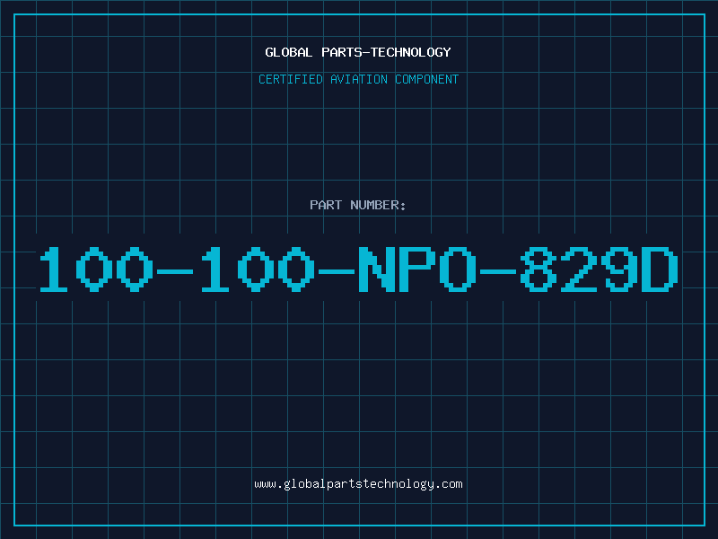 Aviation Part 100-100-NPO-829D