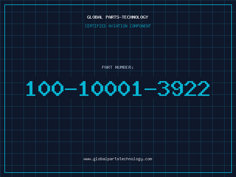 Aviation Part 100-10001-3922