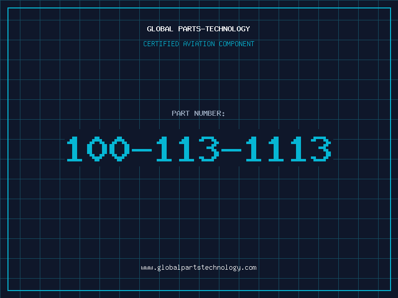 Aviation Part 100-113-1113