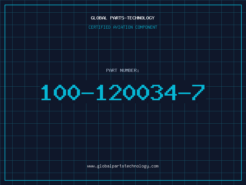 Aviation Part 100-120034-7