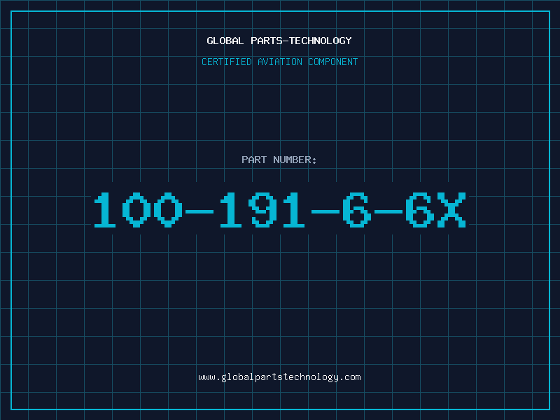 Aviation Part 100-191-6-6X