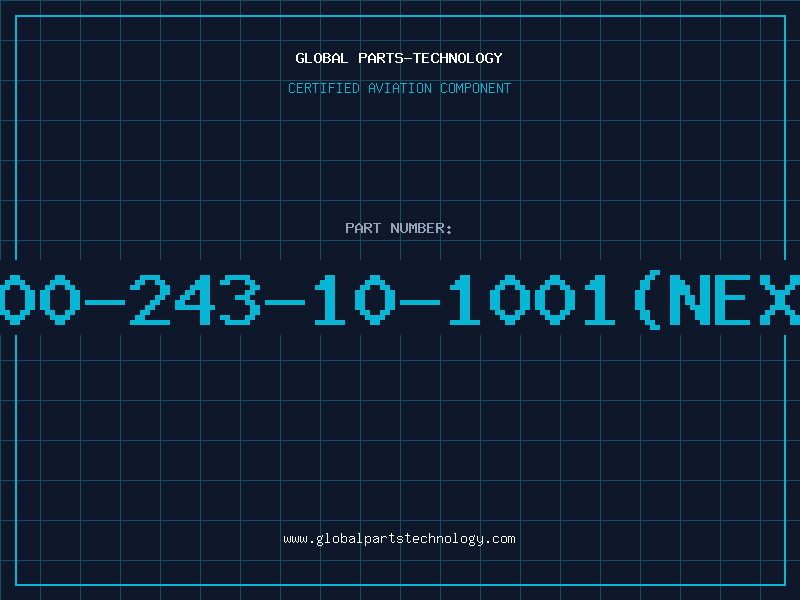 Aviation Part 100-243-10-1001(NEXT