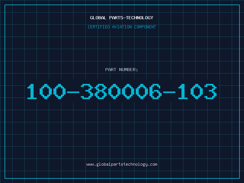 Aviation Part 100-380006-103