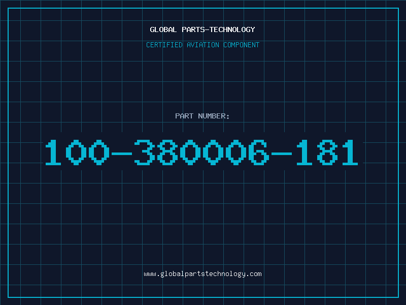 Aviation Part 100-380006-181