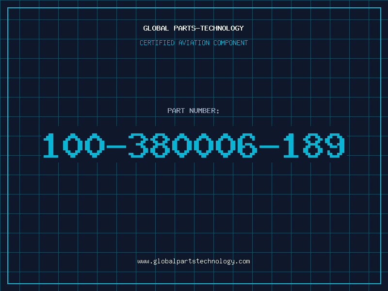 Aviation Part 100-380006-189