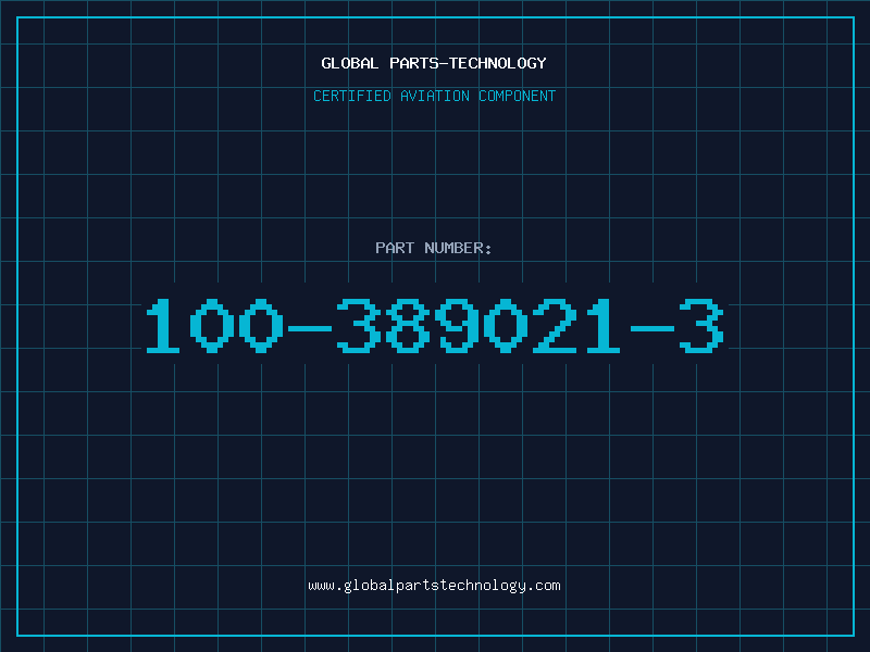 Aviation Part 100-389021-3