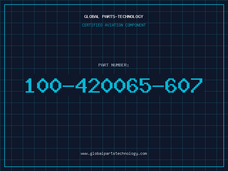 Aviation Part 100-420065-607