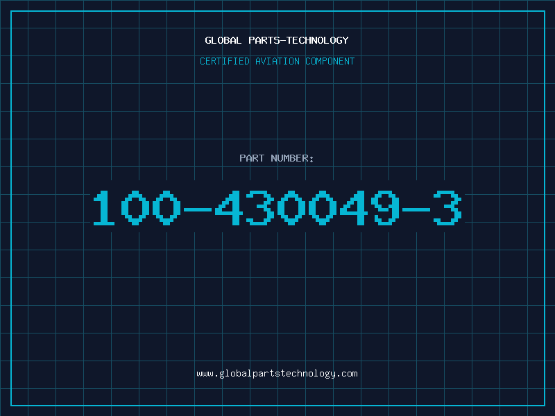 Aviation Part 100-430049-3