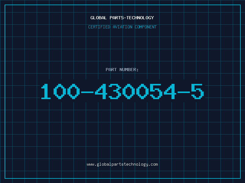 Aviation Part 100-430054-5