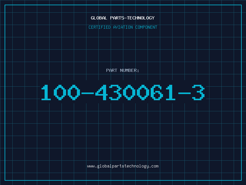 Aviation Part 100-430061-3