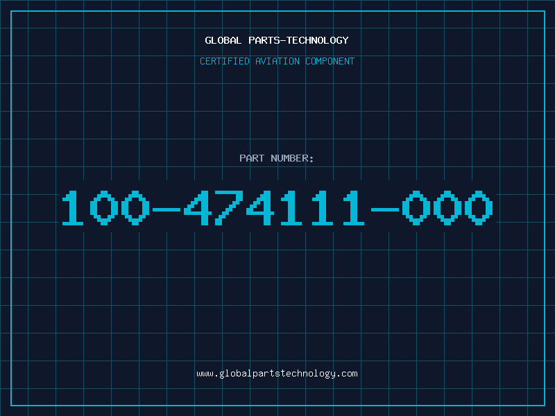Aviation Part 100-474111-000