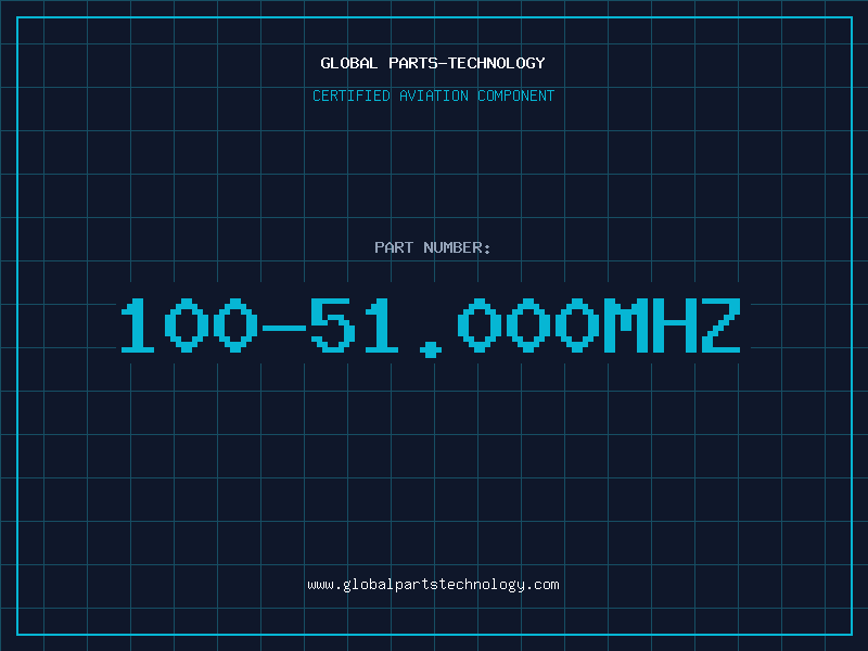 Aviation Part 100-51.000MHZ
