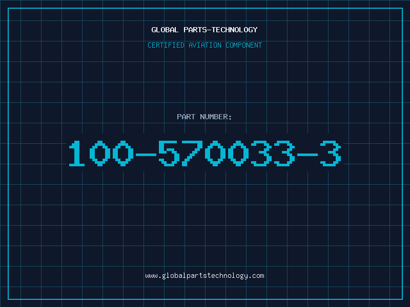 Aviation Part 100-570033-3