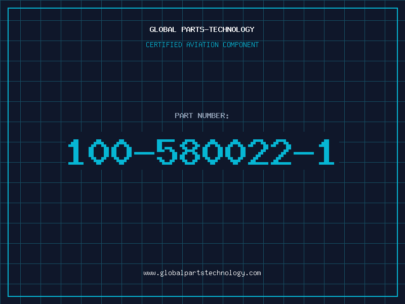 Aviation Part 100-580022-1