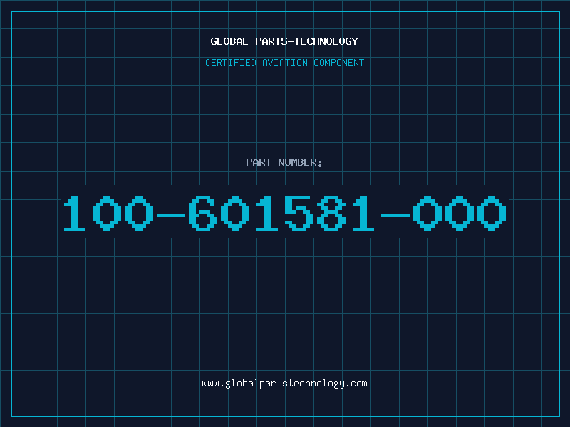 Aviation Part 100-601581-000