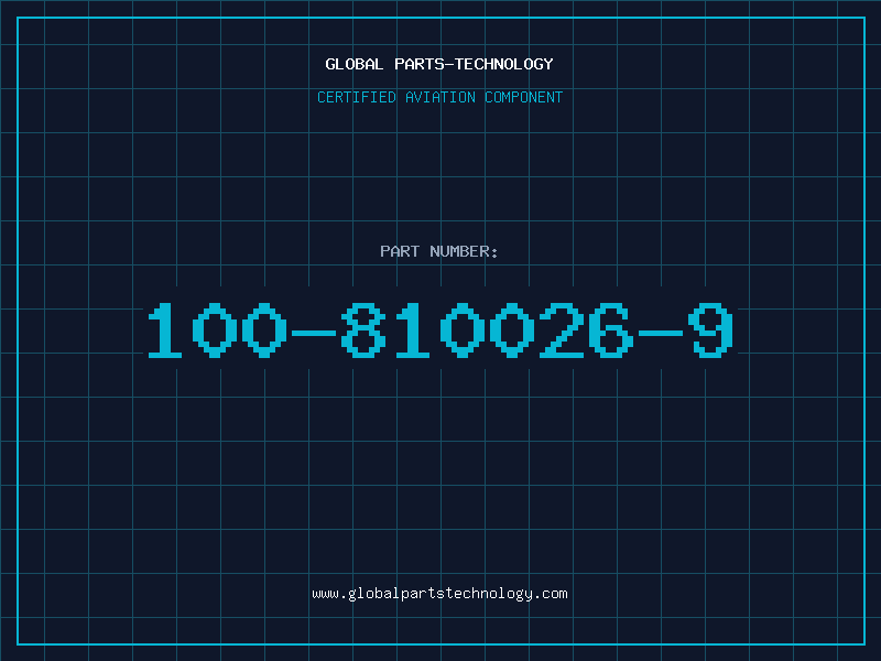 Aviation Part 100-810026-9