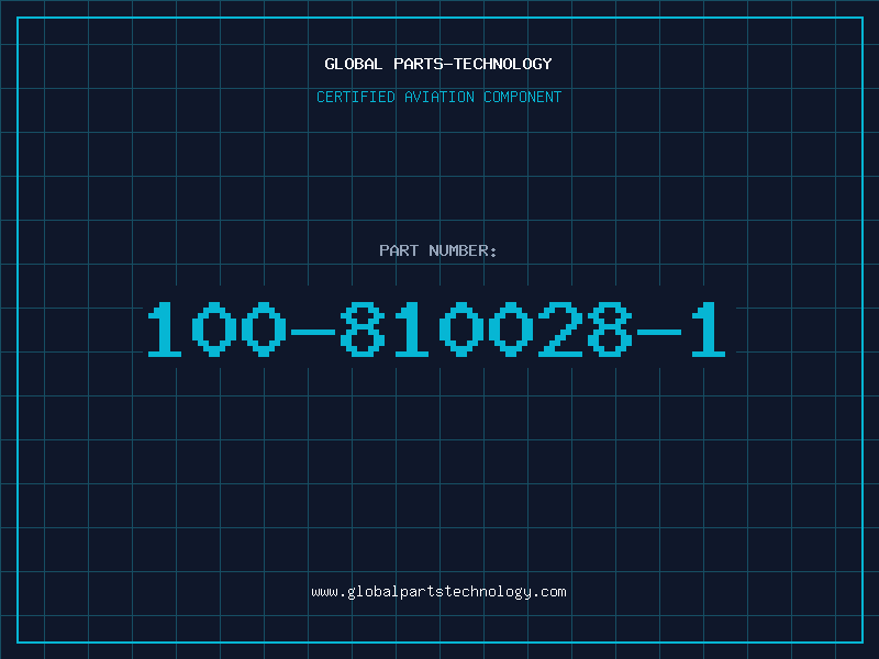 Aviation Part 100-810028-1
