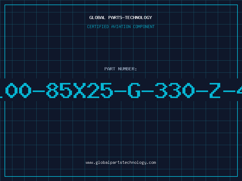 Aviation Part 100-85X25-G-330-Z-4