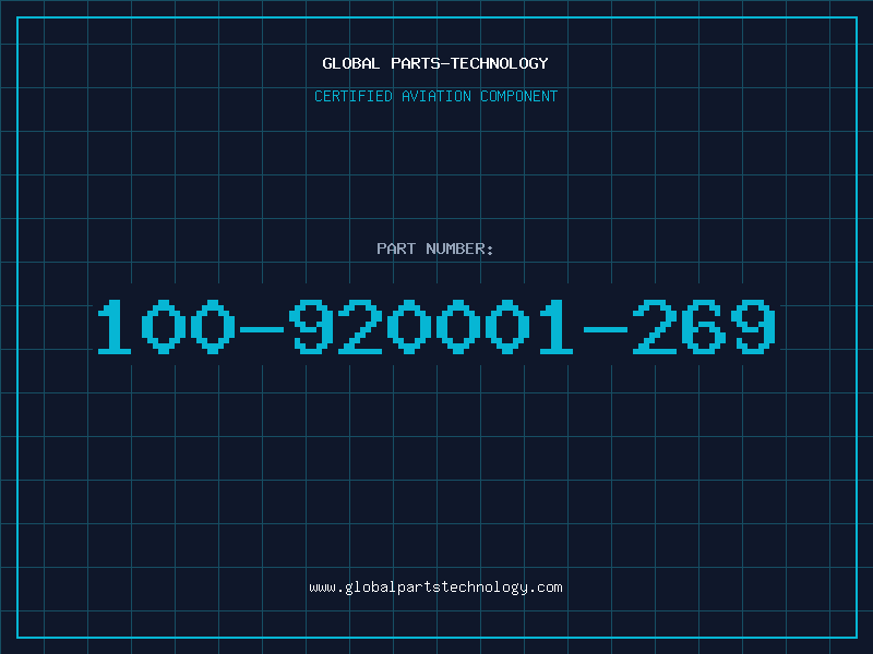 Aviation Part 100-920001-269