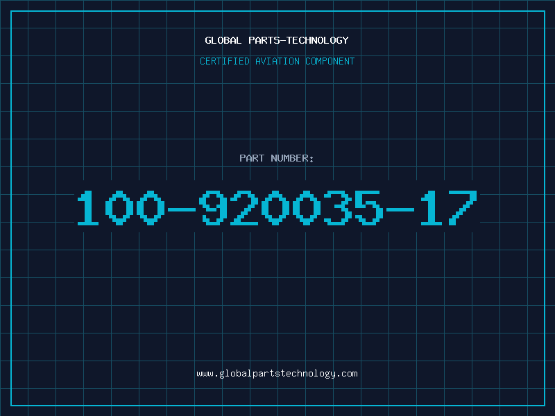 Aviation Part 100-920035-17
