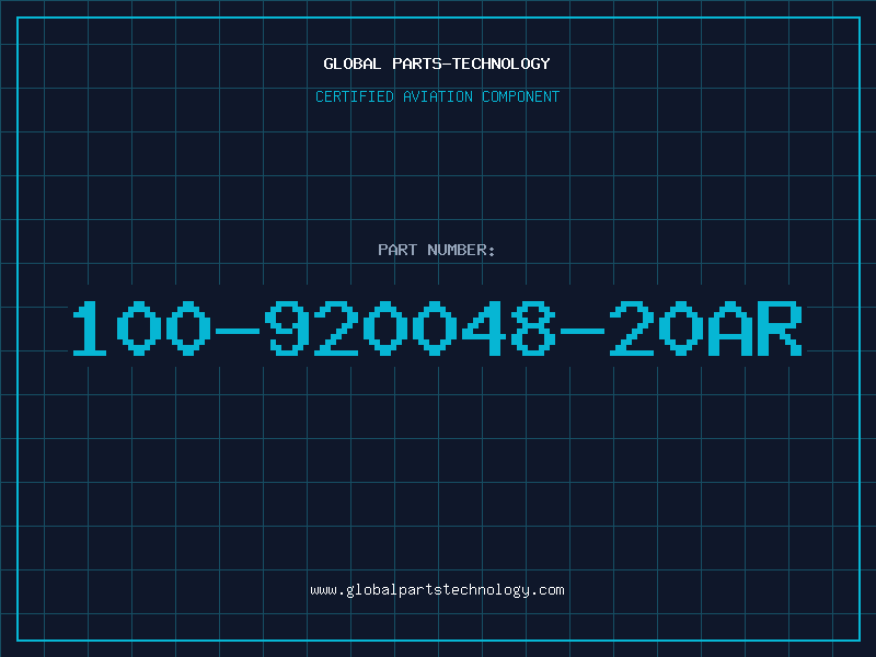 Aviation Part 100-920048-20AR