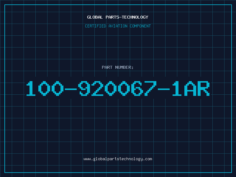 Aviation Part 100-920067-1AR