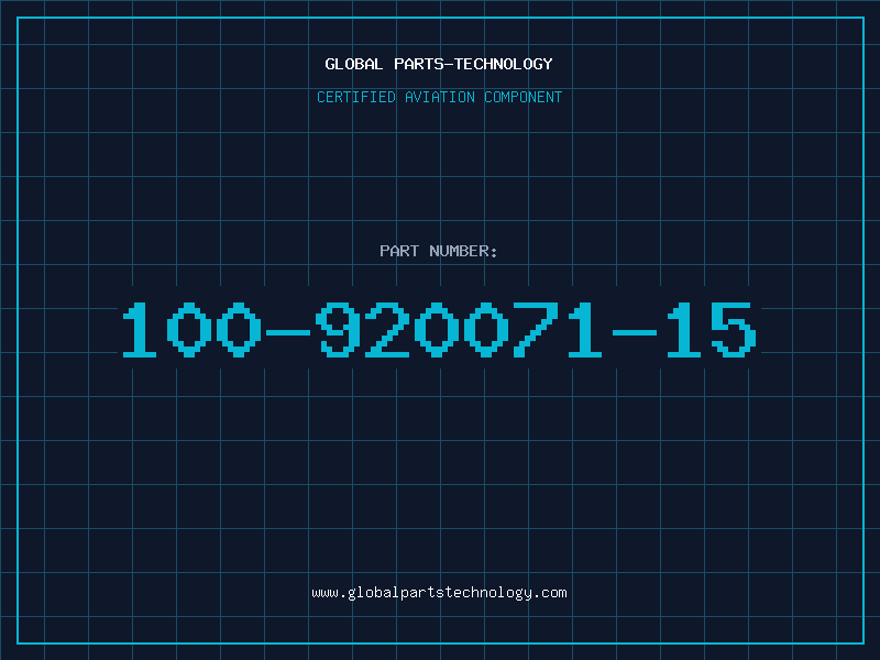 Aviation Part 100-920071-15